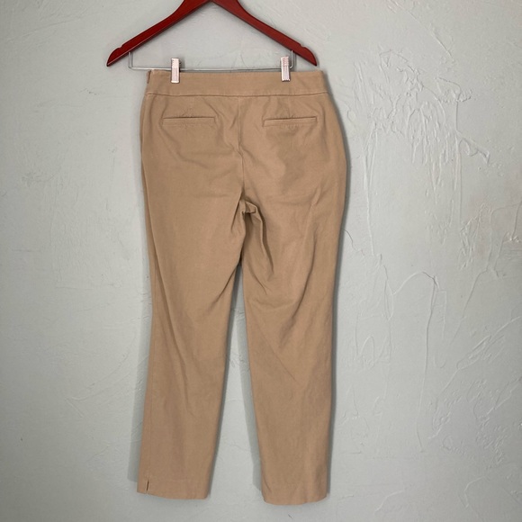 Talbots 
6P Khaki Flat Front Pants - Picture 3 of 7